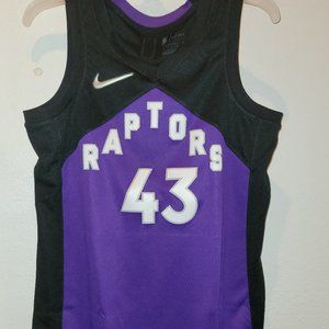 Nike TORONTO RAPTORS PASCAL SIAKAM Swingman Men's JERSEY. Sz SMALL New with tags